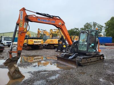 2021 Hitachi ZX85USB-6 Excavator 