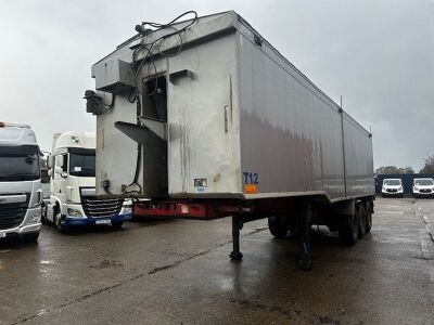 2012 Wilcox Triaxle Step Frame Tipping Trailer