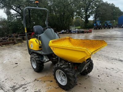 2021 Wacker Neuson 1001 1ton High Tip Dumper - 2