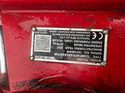 2021 Takeuchi TB325R Excavator - 6