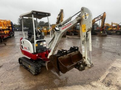 2021 Takeuchi TB216 Excavator