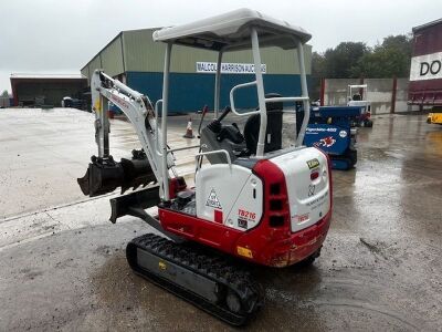 2021 Takeuchi TB216 Excavator - 3