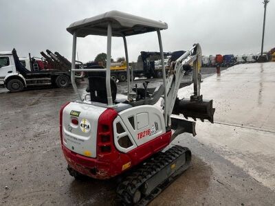2021 Takeuchi TB216 Excavator - 4