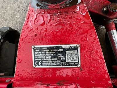2021 Takeuchi TB216 Excavator - 6