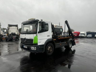 2016 Mercedes Atego Telescopic Skip Loader