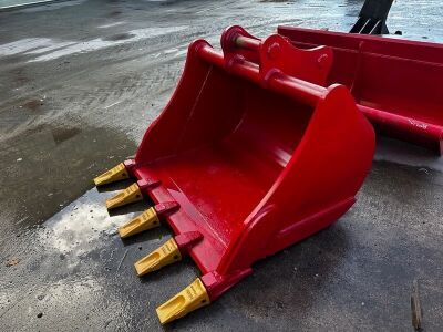 Unused 4ft Digging Bucket With Teeth - 2