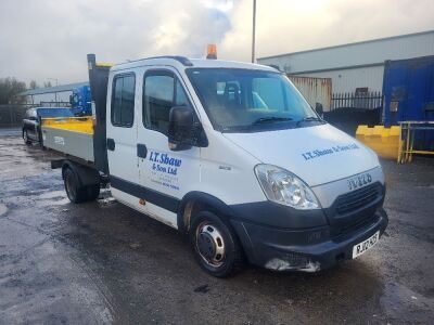2012 Iveco Daily 35C15 Crewcab Dropside Tipper