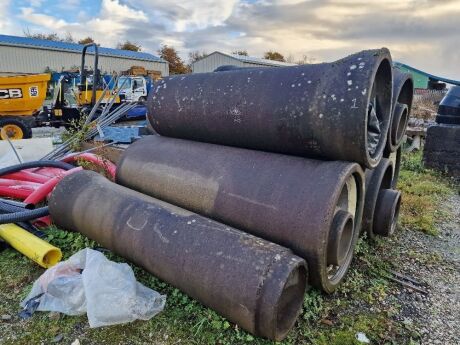 Quantity of Various Sized Concrete Drainage Pipes