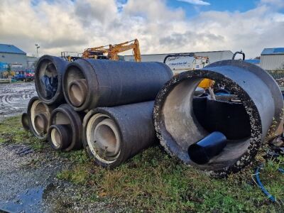 Quantity of Various Sized Concrete Drainage Pipes - 3