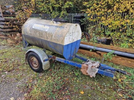 Single Axle Water Bowser Trailer