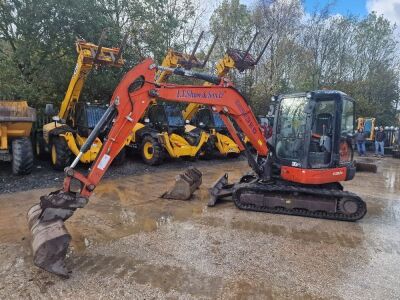 2017 Kubota KX057-4 Tracked Excavator