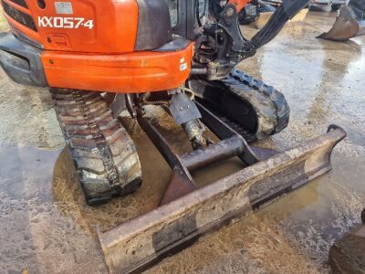 2017 Kubota KX057-4 Tracked Excavator - 9