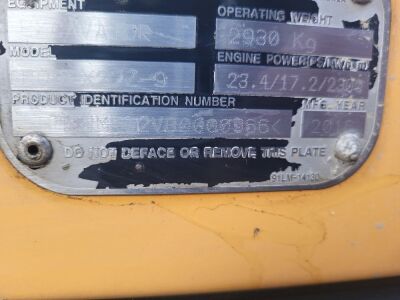 2016 Hyundai 27Z- 9 3 ton Mini Digger - 11