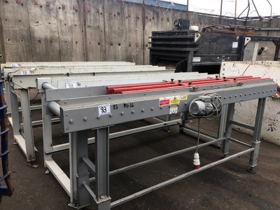 LAC Powered Roller Conveyor x 4