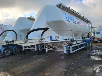 2018 Feldbinder Triaxle 50³ 3 Pot Powder Tanker