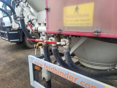 2011 Feldbinder 43³ Triaxle 3 Pot Powder Tank Trailer - 3