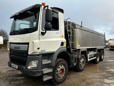 2016 DAF CF400 8x4 PPG Body Tarmac Spec Tipper