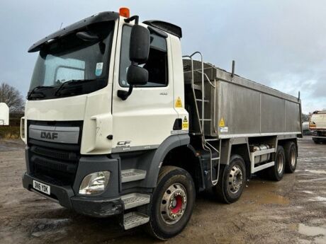 2016 DAF CF400 8x4 PPG Body Tarmac Spec Tipper