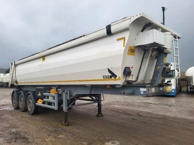 2015 Stas Triaxle Aggregate Tipping Trailer