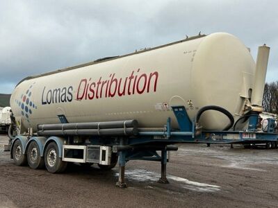 2013 Feldbinder Triaxle 52³  Tipping Tank