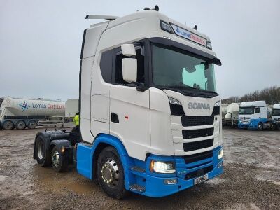 2019 Scania S500 6x2 Mini Midlift Tractor Unit