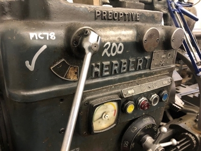 Herbert No7 Lathe - 2