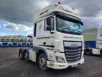 2016 DAF XF 460 6x2 Super Space Midlift Tractor Unit