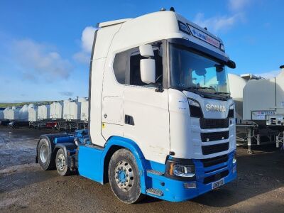 2019 Scania 580S V8 Mini Midlift Tractor Unit