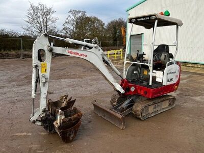 2016 Takeuchi TB216 Mini Digger