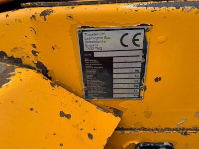 2012 Thwaites 6ton Swivel Dumper - 7