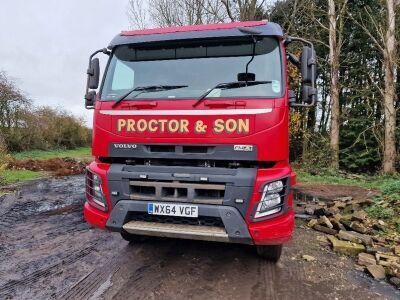 2014 Volvo FMX420 8x4 Alloy Body Tipper - 4