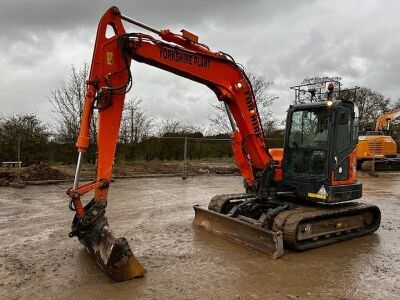 2018 Doosan DX85R-3 Excavator