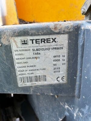 2015 Terex TA6S Dumper - 11