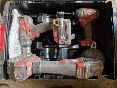 Quantity of Milwaukee Power Tools - 4