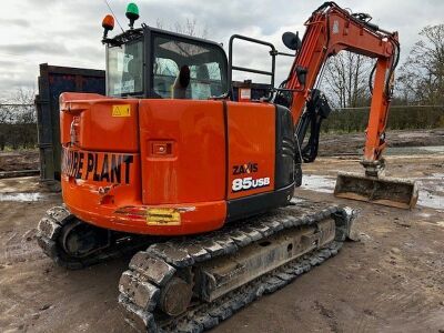 2021 Hitachi ZX85USB-6 Excavator - 4