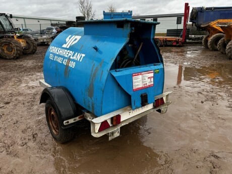 2005 Western Transcube 950ltr Towable Bunded Fuel Tank