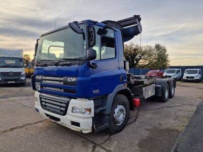 2009 DAF CF 85 410 6x2 Drawbar Hookloader