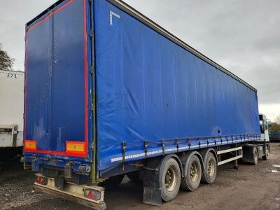 2005 Montracon Triaxle Curtainside Trailer - 2