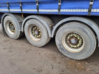 2005 Montracon Triaxle Curtainside Trailer - 7