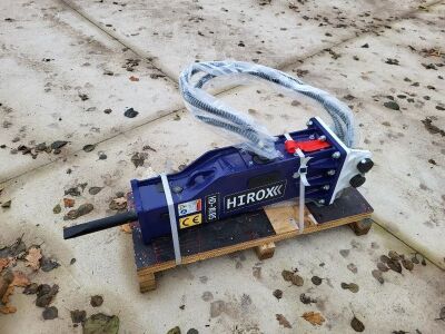 New & Unused Hirox HDX05 Hydraulic Breaker