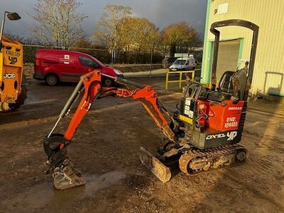 2018 Doosan DX10Z Mini Digger