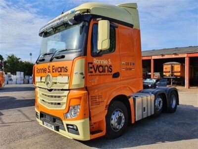 2019 Mercedes Actros 2551 6x2 Mid Lift Tractor Unit