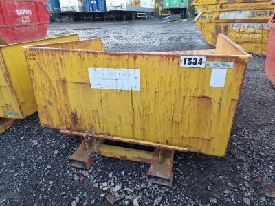 Contact 1500Kg Forklift Tipping Skip - 3