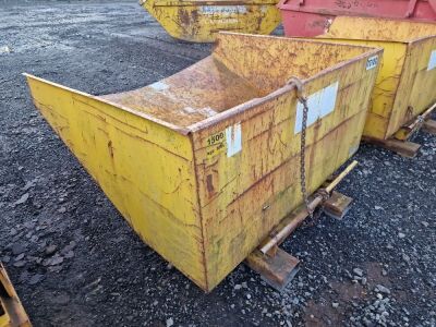 Contact 1500Kg Forklift Tipping Skip - 3