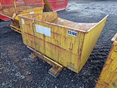 Contact 1500Kg Forklift Tipping Skip - 4