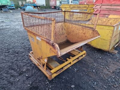 Euroquip 2000Kg Forklift Tipping Skip - 3