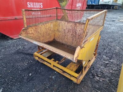 Euroquip 2000Kg Forklift Tipping Skip - 4