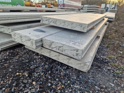 4 x Reinforced Concrete Panels