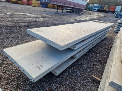 5 x Reinforced Concrete Panels