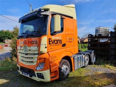 2019 Mercedes Actros2551 6x2 Mid Lift Tractor Unit